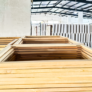 Barres de civière en toile de pin fabrication meilleur <span class=keywords><strong>prix</strong></span> toile de barre de cadre bricolage pour étirement en bois - Product Image 1