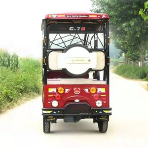 Triciclos Eléctricos para Pasajeros, Triciclo Eléctrico de 1200W, Triciclo Tuktuk, Scooter Eléctrico de Movilidad - Product Image 3