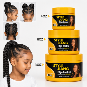 Gel Coiffant Fixation Forte Sans Résidus pour Bords Lisses Cheveux Naturels – Marque Privée – Fournisseur OEM - Product Image 6