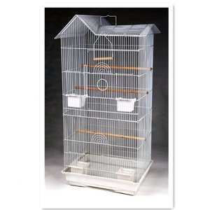 <span class=keywords><strong>Cage</strong></span> ronde d'extérieur pour les oiseaux, accessoire en fil acrylique pour perruches, produits pour animaux de compagnie - Product Image 1
