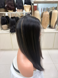 Pelucas <span class=keywords><strong>de</strong></span> <span class=keywords><strong>Cabello</strong></span> Humano Virgen Chino al por Mayor, Largas y Lisas, sin Pegamento, Pre-Depiladas, Transparentes HD para Pelucas con Frente <span class=keywords><strong>de</strong></span> Encaje - Product Image 3