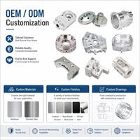 Composants métalliques usinés et tournés CNC pour machines d'automatisation avec tolérances strictes et support de production ISO9001