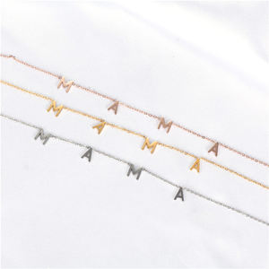 Nuovo arrivo MAMA <span class=keywords><strong>collana</strong></span> gioielli placcati oro 18 carati <span class=keywords><strong>collana</strong></span> con lettere in acciaio inossidabile <span class=keywords><strong>per</strong></span> regalo <span class=keywords><strong>per</strong></span> <span class=keywords><strong>la</strong></span> <span class=keywords><strong>festa</strong></span> <span class=keywords><strong>della</strong></span> <span class=keywords><strong>mamma</strong></span> - Product Image 6