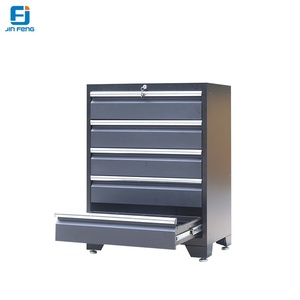 Hệ thống kim loại nhiệm vụ nặng nề lưu trữ nhà để xe tủ nhà để xe máy trạm Modular hộp công cụ bàn làm việc hội thảo thép nhà để xe tủ - Product Image 5