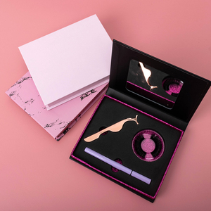 Bộ mi giả lông chồn 3D tùy chỉnh Yiernuo, thiết kế mới, hộp đựng mi, bộ đóng gói mi, 25mm, thương hiệu riêng, bán buôn, trang điểm mắt lông chồn - Product Image 2