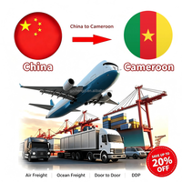 Transit aérien express porte-à-porte / maritime / aérien DDP depuis la Chine vers le Cameroun (Yaoundé, Douala) – Agent de transport DDP Engandairei DAP
