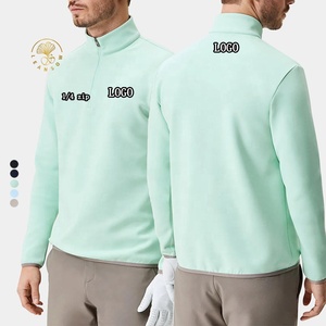 <span class=keywords><strong>Felpa</strong></span> con Zip 1/4 Personalizzabile di Alta Qualità, 100% Cotone, Collo Alto, Abbigliamento da Golf Plus Size, Produzione Rapida - Product Image 1