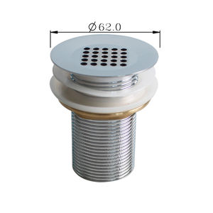WaiiHO 023 – Bonde de vidange escamotable moderne en acier inoxydable poli, sans trop-plein, avec ajustement universel pour lavabo de salle de bain - Product Image 4