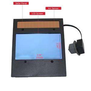 Máscara/Casco de Soldadura TIG MIG MMA con Sensor de Arco de 4 Áreas de Visión Amplia y Oscurecimiento Automático Solar, Espejo de Color Real - Product Image 2