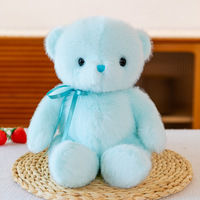 Offre Spéciale ruban arc ours en peluche Super doux géant taille humaine peluche poupée dormir Long oreiller pour la Saint-Valentin