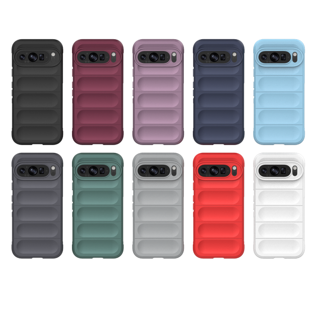 Armor Shockproof Test Silicone TPU Thick Cover Phone Case for Google Pixel 9 PRO XL 8 7 7A 6A