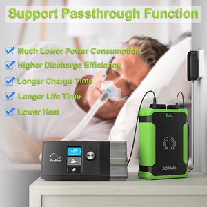 Station d'alimentation à charge rapide Merpower GP50 12V Prise allume-cigare USB C Ordinateur portable <span class=keywords><strong>Batterie</strong></span> portable Lifepo4 96000mah Banque d'alimentation - Product Image 4