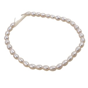 Natural Handmade White Rice <b>Beads</b> <b>Large</b> Coreless 9-10 Holes Threaded & Scattered DIY Semi-Finished Pearls - Product Image 4