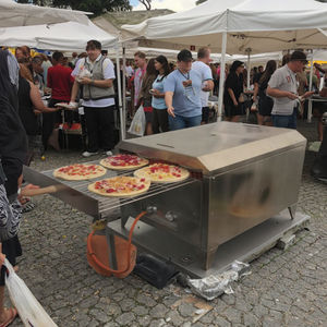 فرن بيتزا متنقل خارجي موقد بيتزا غاز إنترنت كشك المشاهير بدء التشغيل خبز طازج من الشركة المصنعة - Product Image 5
