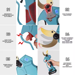 DTWA1-0022 + A2-0047 jardin sans fil extension pôle tronçonneuse haute sécateur électrique télescopique pôle ciseaux sécateurs - Product Image 4