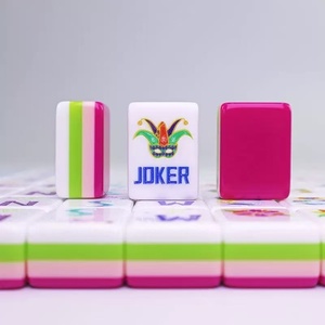 Mahjong Americano Acrílico de Lujo Moderno de 4 Capas, 160 Fichas, Duradero, Ecológico, Portátil para 4 Jugadores, Regalo Ideal - Product Image 2