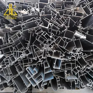 Prix du profilé en aluminium 6063 par kg Stock de finition d'usine en Chine pour les échantillons de profilés en aluminium industriels