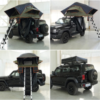 Tente de toit souple universelle légère, facile à installer, portable, pour SUV, berline, véhicule tout-terrain, voyage