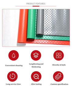 Anti-slip PVC Floor Matting for Warehouse Garage <b>Waterproof</b> Bathroom PVC Floor <b>Mat</b> - Product Image 6