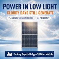 Panneau solaire monocristallin de type N OEN RM-730W-210M/132TB N-730W, 23,5 % d'efficacité élevée, demi-cellules, 132 cellules