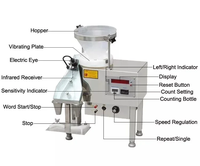 Machine de comptage de bonbons entièrement automatique et de haute précision à bas prix pour bonbons gélifiés, capacité de 40 000 pièces/heure
