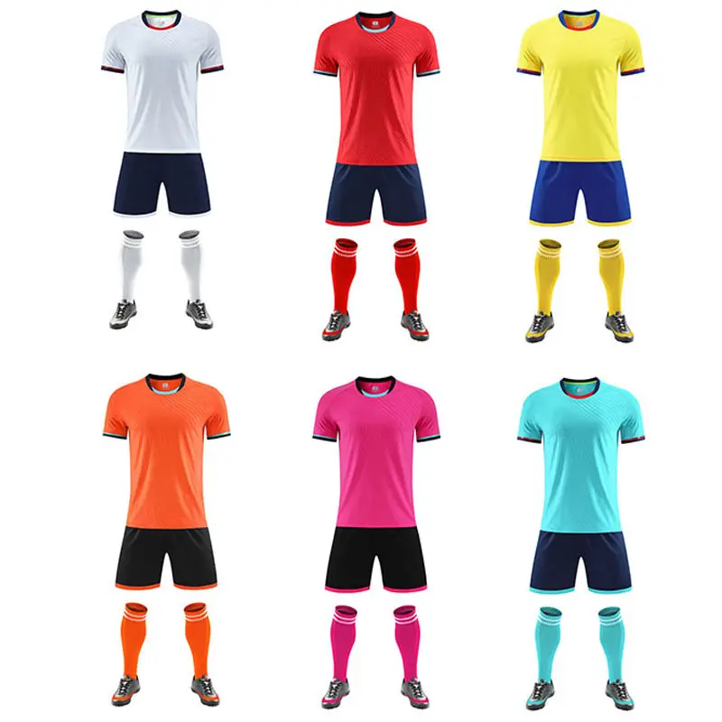 Benutzer definierte <span class=keywords><strong>Thailand</strong></span> Qualität Fußball Shirts Set Fußball tragen Fußball Uniform Männer City Club Training Shirt Adult Soccer Jersey