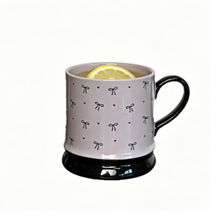 Taza minimalista de porcelana lisa, creativa, de forma redonda, para café, té, bebidas, adorno para el hogar - Product Image 1