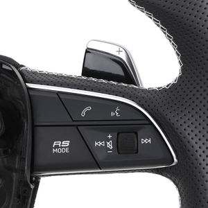 Volant en fibre <span class=keywords><strong>de</strong></span> carbone personnalisé style RS semi-perforé pour <span class=keywords><strong>AUDI</strong></span> A7 Q5L Q3 Q5 Q7 <span class=keywords><strong>Q8</strong></span> RSQ3 RSQ5 RSQ7 RSQ8 B9 B8 - Product Image 5