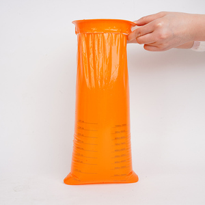 Bolsa de Orina Resistente e Impermeable de PE, Bolsa de Vómito <span class=keywords><strong>Biodegradable</strong></span> con Logotipo Personalizado para Emergencias en el Automóvil - Product Image 5