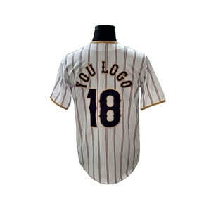 Maillot de baseball domicile 2026 USA, broderie cousue, respirant, 100% polyester, vente chaude, fournisseur - Product Image 2