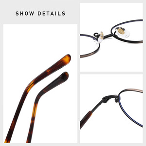 Vintage Rétro Ovale Verres Personnalisés <span class=keywords><strong>Progressif</strong></span> Photochromique Prescription Lunettes En Ligne Lunettes Optique Cadres Lecture Lunettes - Product Image 3