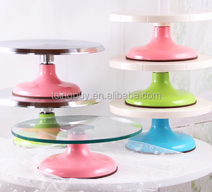 Plato giratorio de pastel de vidrio templado de 10 pulgadas/12 pulgadas/13 pulgadas - Product Image 3