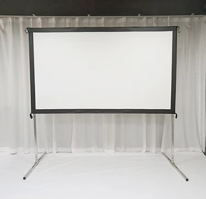 Pantalla de Proyección Portátil para Exteriores de Alta Calidad 4K, Personalizable, Plegable Rápido, con Bolsa de Transporte, para Jardín - Product Image 2