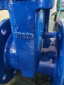 วาล์วประตูเหล็กดัดเหนียว GGG50 มาตรฐาน DIN3352 แบบก้านยก F4 ขนาด DN150 PN16 - Product Image 6
