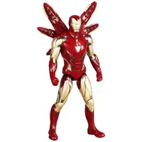 Figuras de acción de PVC de superhéroes, caja de PVC de Iron Man, Capitán Spiderman