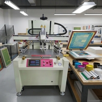 Máquina de Impresión de Serigrafía Eléctrica 6080, Impresora Plana para Ropa, Cartón, Bolsas de Papel, Láminas de PVC