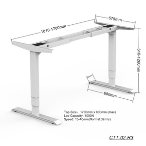 2022 Thiết Kế Mới Đứng Lên Bàn Hiện Đại Ergonomic Văn Phòng Đứng Bàn Máy Tính - Product Image 6