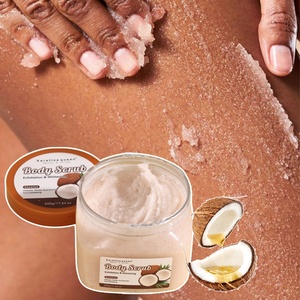 Private Label Natural 500ml Hyaluronic Acid Sugar <b>Body</b> <b>Scrub</b> Exfoliating Deep Clean Hydrating <b>Scrub</b> <b>Body</b> <b>Scrub</b> OEM Wholesale - Product Image 1