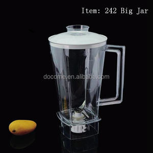 Blender Classique 242 avec Carafe en Plastique avec Couvercle Lame 1.0L Ensemble de Carafe pour Blender Pièces de Rechange pour Blender <span class=keywords><strong>Moulinex</strong></span> - Product Image 3