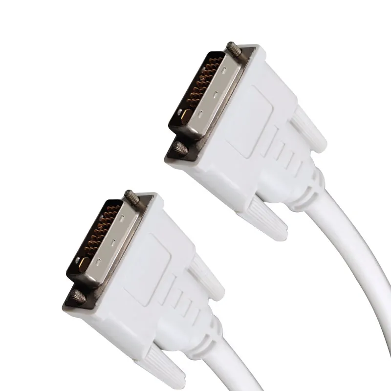 Dvi-i Male To Male Video Cable Dvi 24+5 Dual Link 1.8m High Speed Dvi Cable