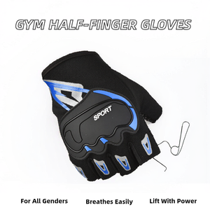 Coexistence 2024 Vente en gros Gants de voyage demi-doigts unisexe respirants en PU pour fitness, entraînement et musculation - Product Image 2