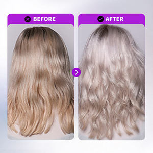 Private Label Wholesale Nature Balancing <strong>Blonde</strong> Silver Anti Yellow Purple <strong>Shampoo</strong> and Conditioner <strong>for</strong> <strong>Blonde</strong> <strong>Hair</strong> - Product Image 6