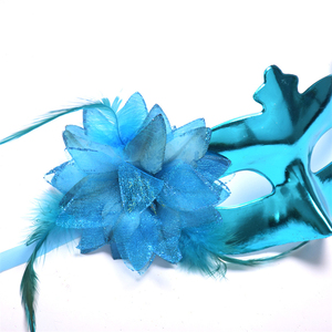 Maschera di Halloween Elettroplaccata con Costume da Danza Floreale per Piccole Bellezze - Product Image 1