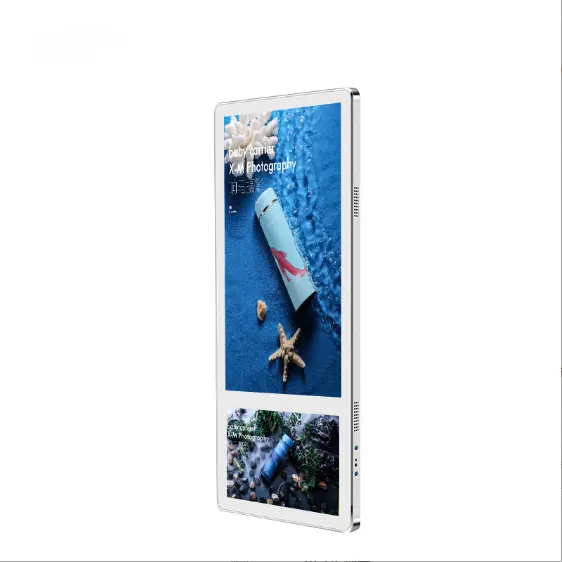 21.5 Inch Android Wall Mount Digital Signage Elevator LCD Advertising Monitor Display Screen For Elevator