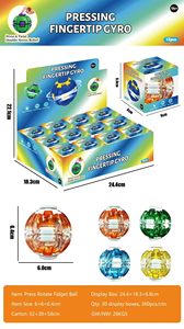 Nouvel Arrivage : Toupie de Décompression Lumineuse en Métal, Motif Galaxie Étoilée Colorée, Jouet de Bureau Transfrontalier Tendance TikTok - Product Image 6