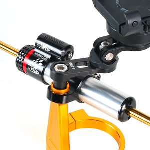 Supporto Ammortizzatore Manubrio CNC Completo per <span class=keywords><strong>Moto</strong></span> KAWASAKI ZX4R ZX4RR in Lega di Alluminio - Product Image 3