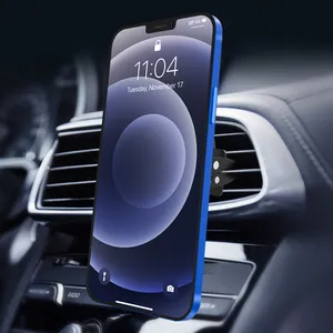 Car Mount Phone Forte Magnetico Air Vent Supporto Del Supporto Del Telefono Compatibile con La Maggior Parte Degli Smartphone Con 4 Lastre di Metallo