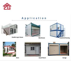 Maison en conteneur moderne personnalisable <span class=keywords><strong>à</strong></span> un étage <span class=keywords><strong>à</strong></span> deux étages pour les maisons en conteneur et les bureaux Étoile en acier Porte de 5 ans Tout - Product Image 4