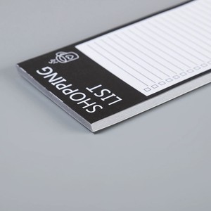 Bloc-notes en papier avec impression personnalisée LOGO planificateur de repas hebdomadaire avec mémo magnétique d'épicerie déchirable liste de courses à <span class=keywords><strong>faire</strong></span> - Product Image 4
