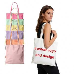 Pedido Mínimo 50-100 Bolsas de Gimnasio de Lona de Buena Calidad Personalizadas - Product Image 1